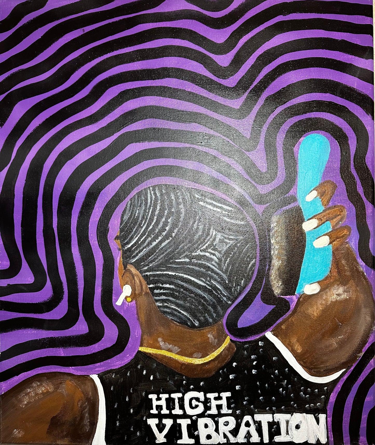 “High Vibrations” Original Painting