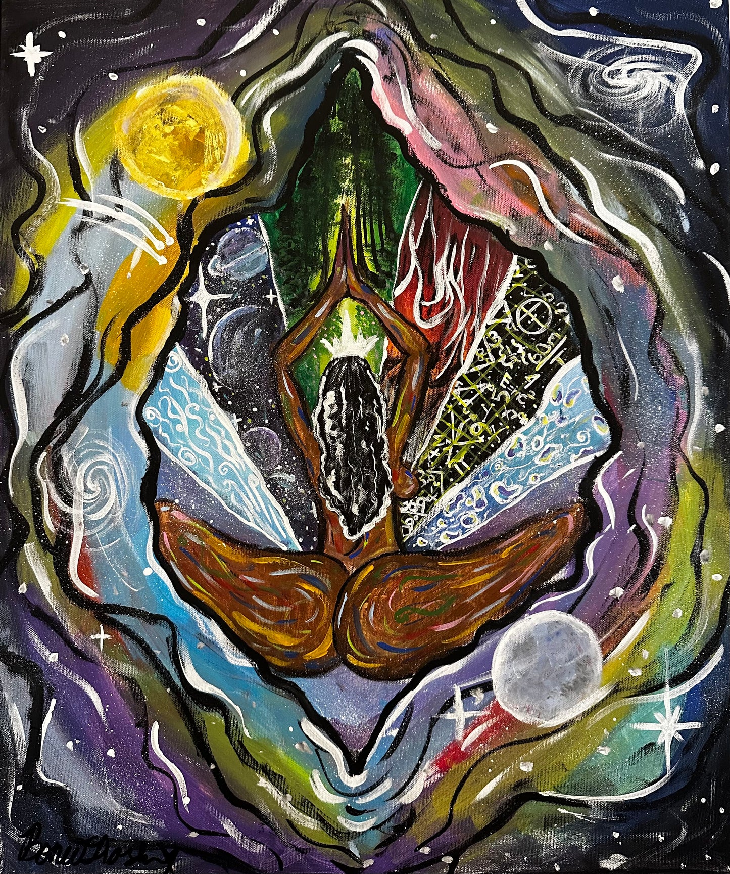 “Womb of The True Goddess” (Poster Print)