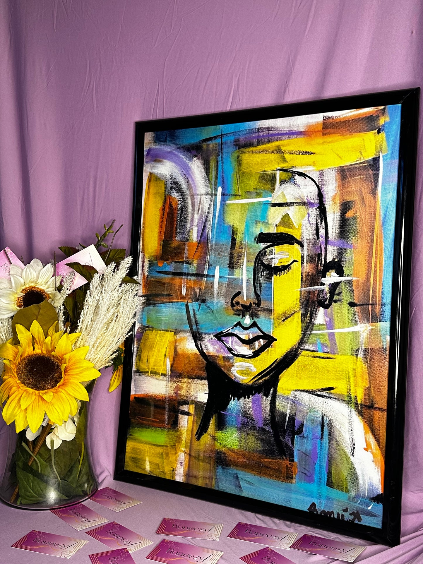 Calmness Poster Print (With Frame)