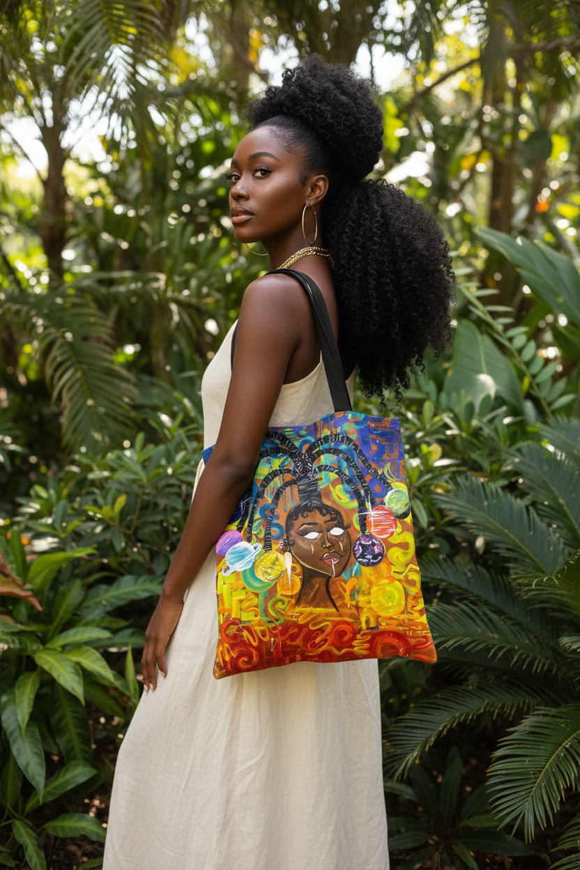 PRE-ORDER | Divine Alignment Tapestry Tote Bag￼