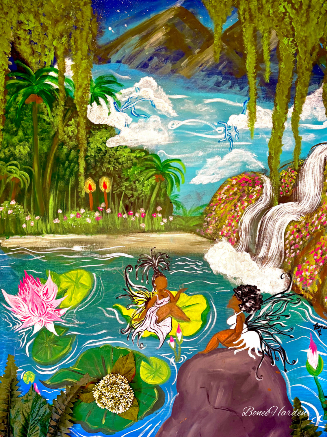 “A Sisters Paradise” Poster Print