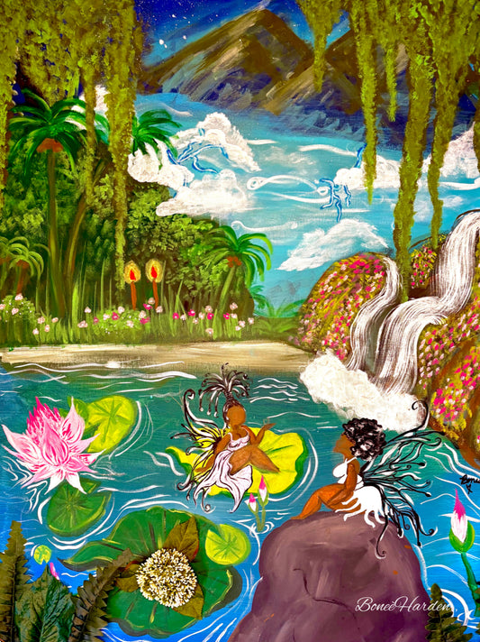 “A Sisters Paradise” Poster Print